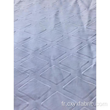 Vérifiez le tissu de microfibre de polyester de relief 3D